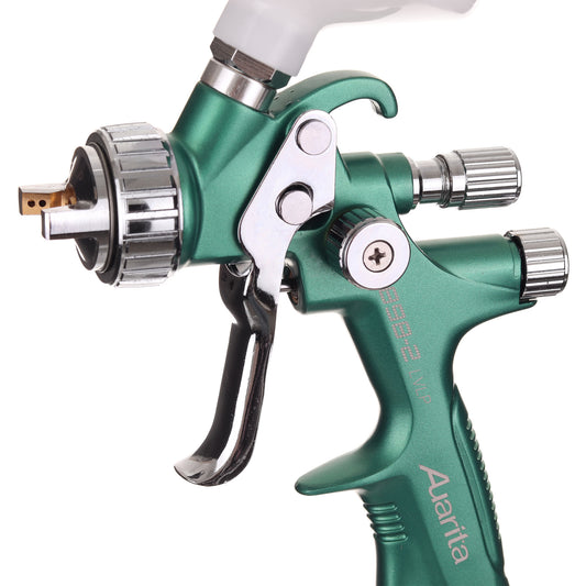 Pistolet lakierniczy AUARITA L898-2 LVLP, dysze 1,3 | 1,4 | 1,8 mm, teflonowa powłoka