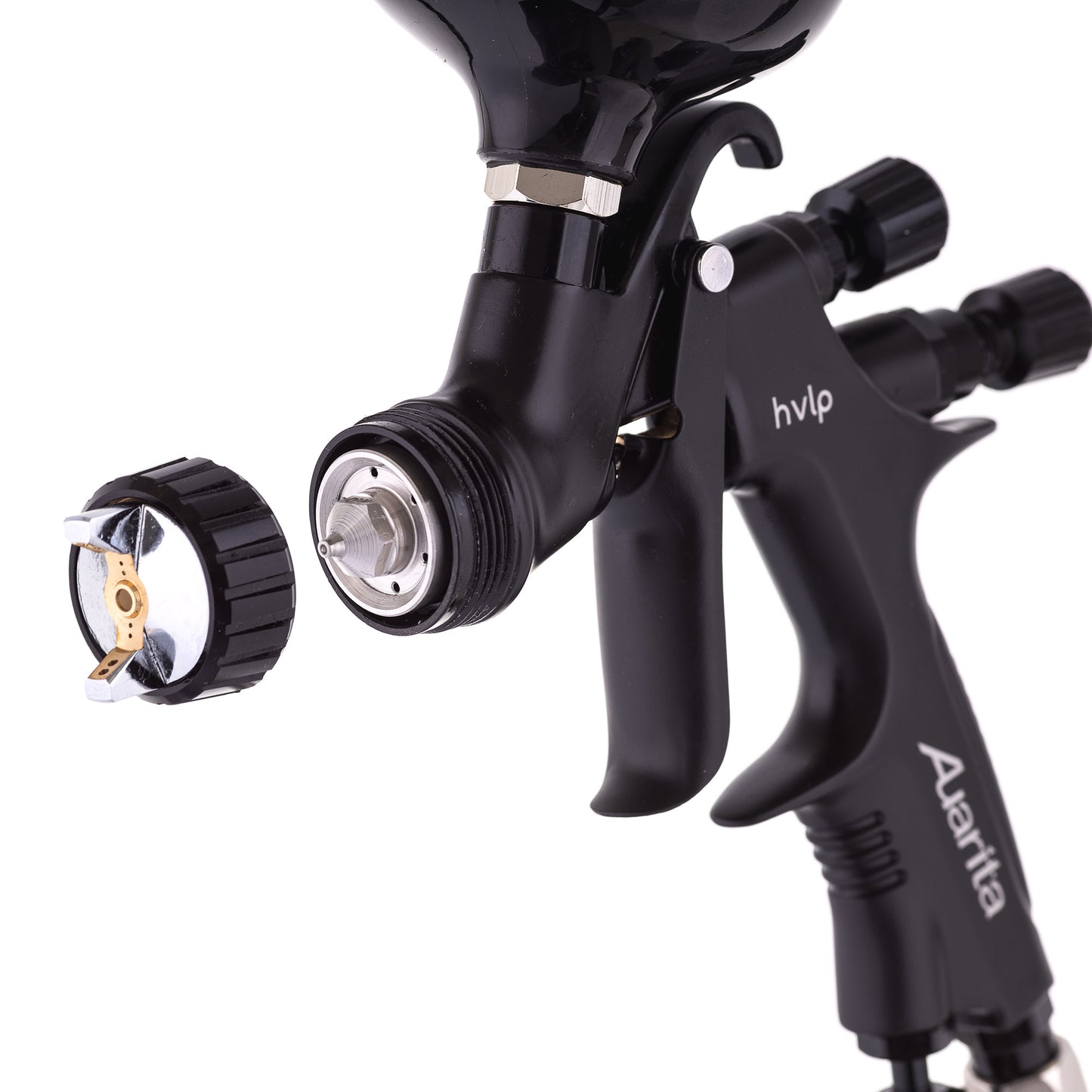 Pistolet lakierniczy AUARITA MINI NOVA LIGHT HVLP, dysze 0,8 | 1,0 | 1,2 mm