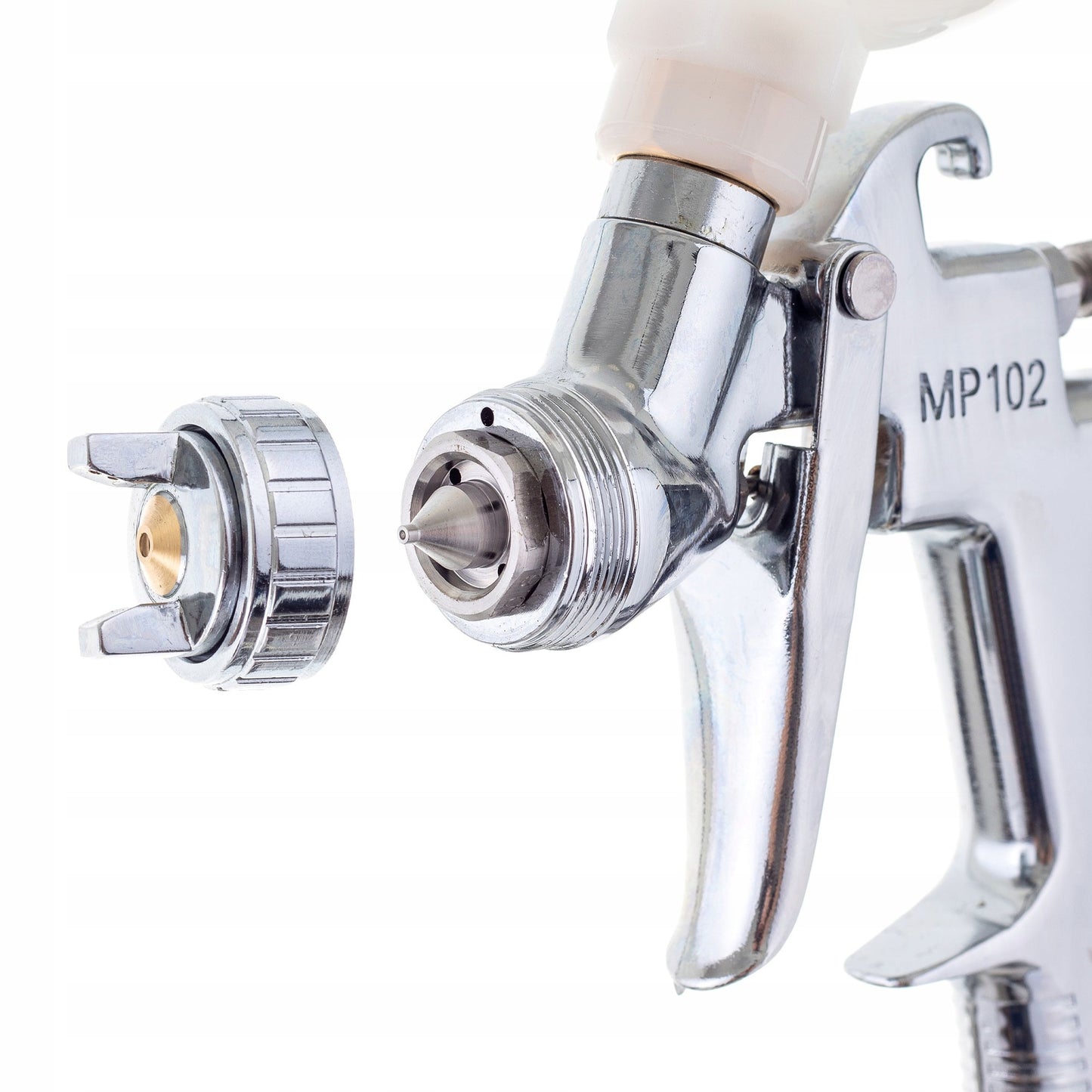 Pistolet lakierniczy AUARITA MINI MP-102 LVMP, dysze 0,8 | 1,0 | 1,2 mm