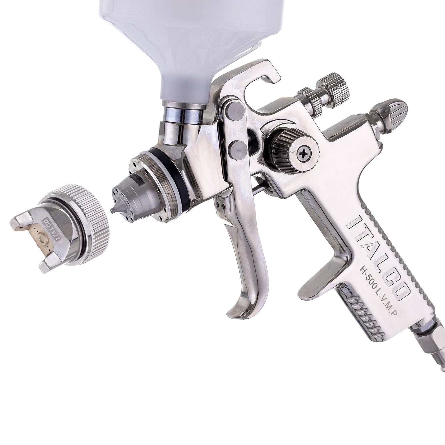 Pistolet lakierniczy ITALCO H-500 LVMP dysze 1,3 | 1,4 | 1,8 mm