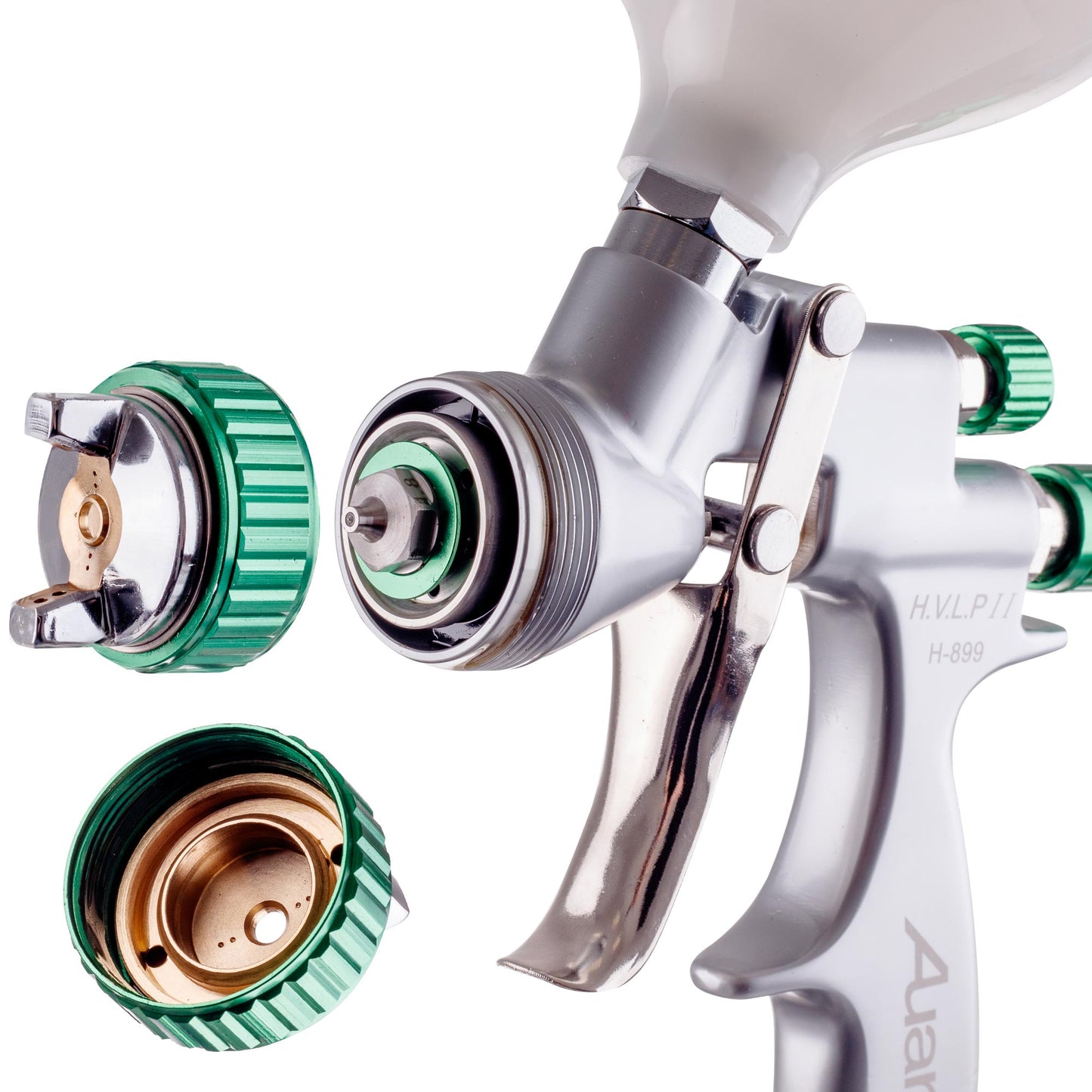 Pistolet lakierniczy AUARITA H-899 HVLP II dysze 1,3 | 1,4 | 1,8 | 2,0 mm