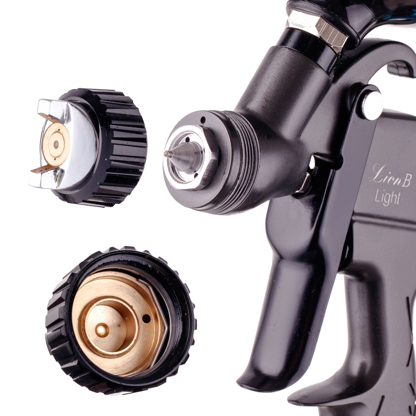 Pistolet lakierniczy AUARITA MINI LION B LIGHT, dysze 0,8 | 1,0 | 1,2 mm