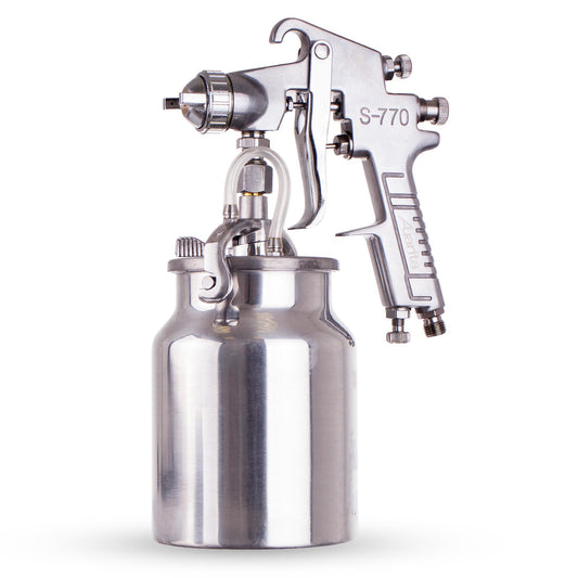 Pistolet lakierniczy AUARITA S-770S dysze 2,5 | 3,0 mm Dolny zbiornik