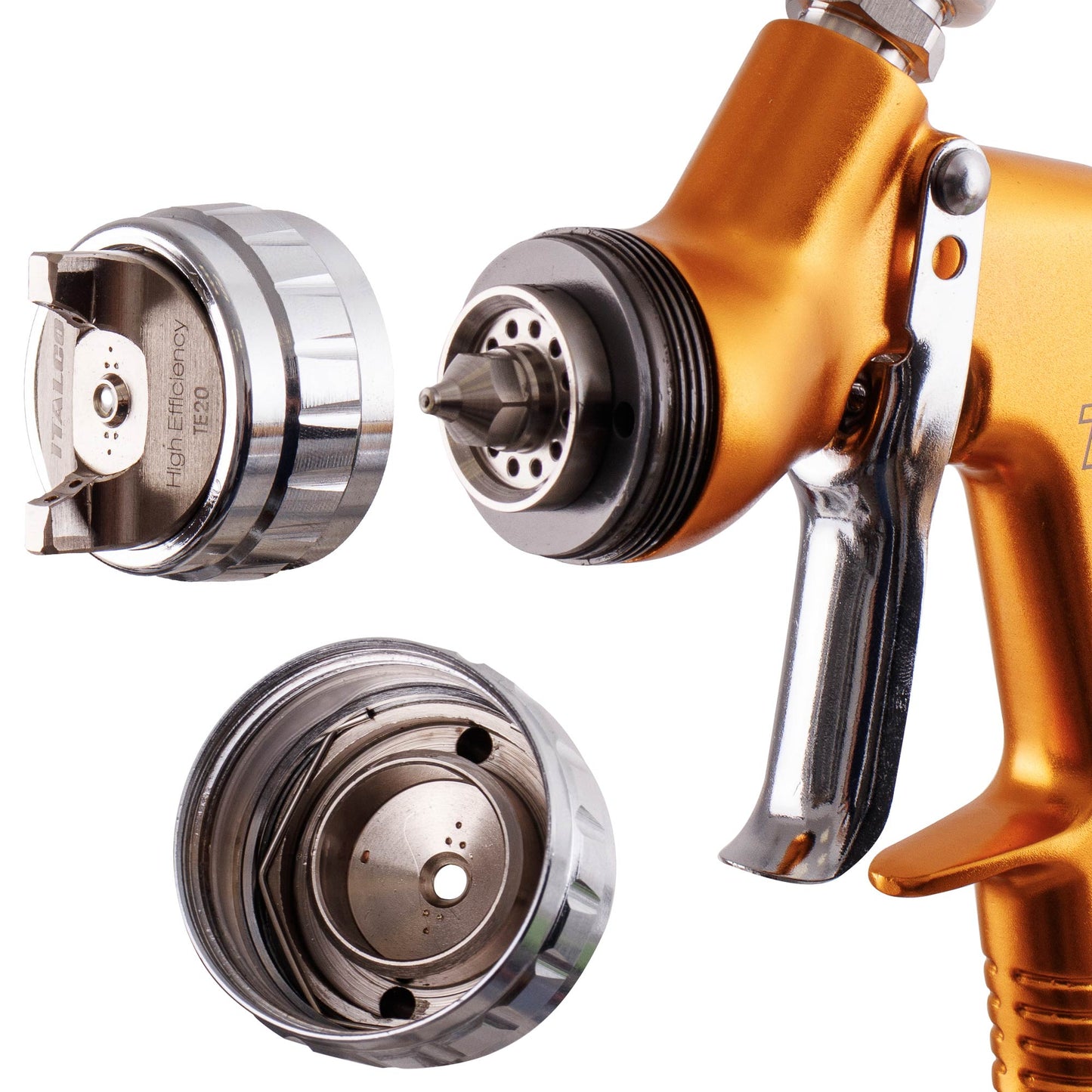 Pistolet Lakierniczy TTS ITALCO PREMIUM LVMP dysze 1,2 | 1,3 | 1,4 mm