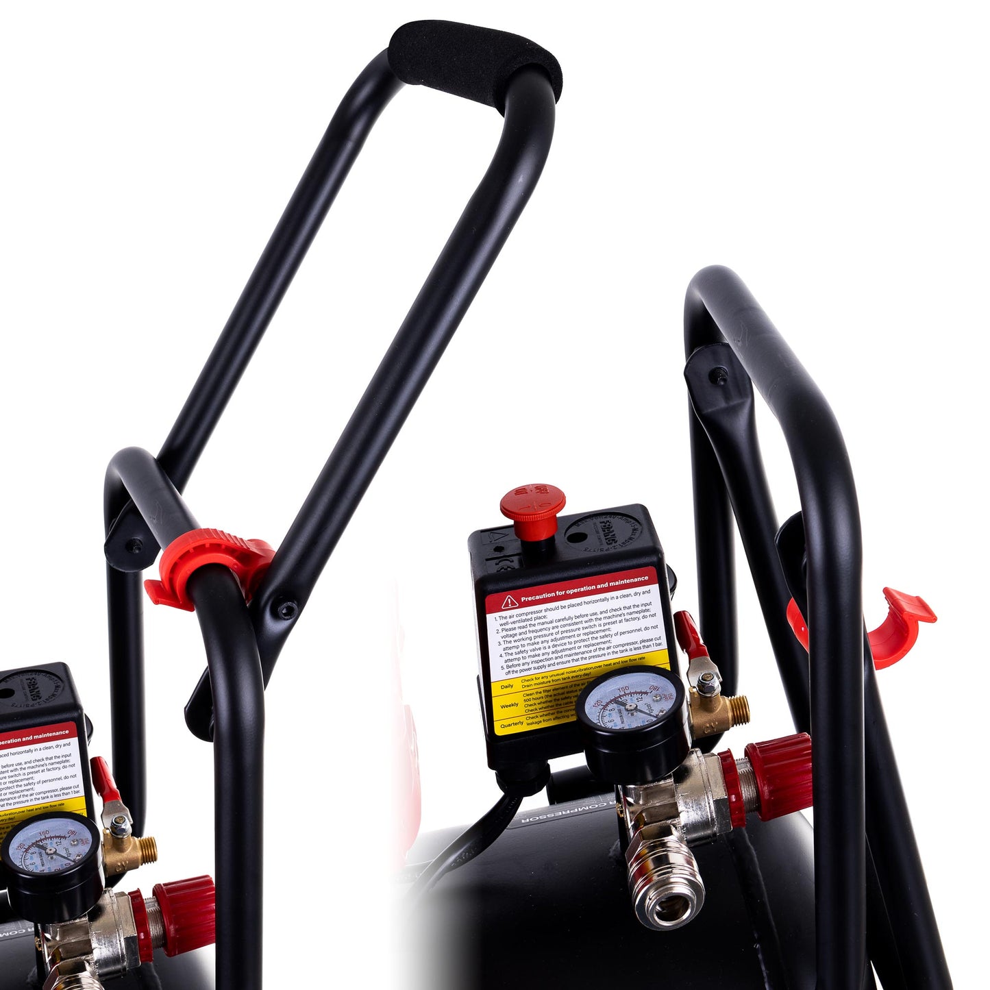 Kompresor bezolejowy AUARITA, butla 24L, 1450W, 8bar