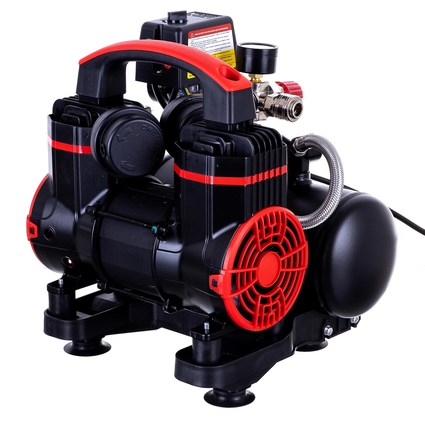Kompresor bezolejowy AUARITA, butla 3L, 900W, 8bar
