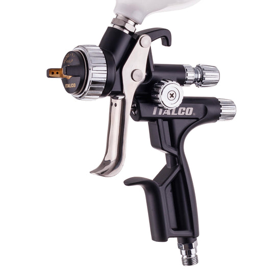 Pistolet lakierniczy ITALCO GLOSS X1 HVLP dysze 1,3 | 1,4 | 1,6 mm, ZBIORNIK 600ml