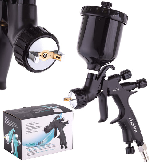 Pistolet lakierniczy AUARITA MINI NOVA LIGHT HVLP, dysze 0,8 | 1,0 | 1,2 mm