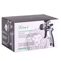 Pistolet lakierniczy AUARITA LION 1 LVMP, dysze 1,3 | 1,4 | 1,7 | 2,0 mm