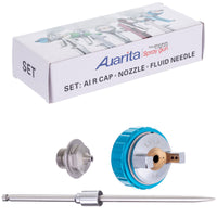 Dysza + iglica do pistoletu lakierniczego AUARITA L-898 898-2 898-M2 LVLP 1,3 | 1,4 | 1,8 mm