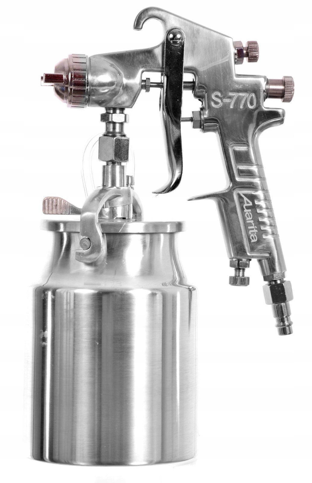 Pistolet lakierniczy AUARITA S-770S dysze 2,5 | 3,0 mm Dolny zbiornik