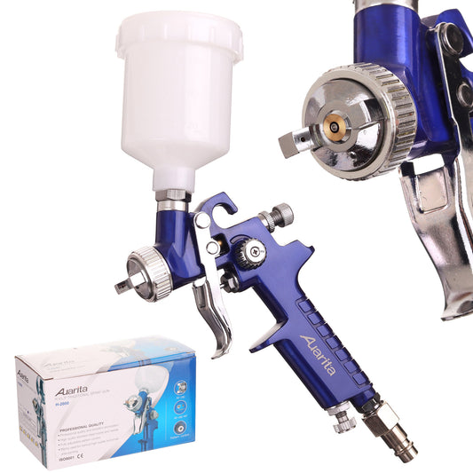 Pistolet lakierniczy AUARITA MINI H-2000P HVLP, dysze 0,5 | 0,8 | 1,0 | 1,2 mm