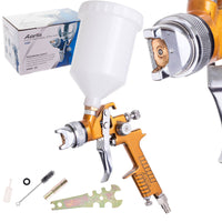 Pistolet lakierniczy AUARITA H-827 GOLD HVLP, dysze 1,3 | 1,4 | 1,7 | 2,0 | 2,5 mm