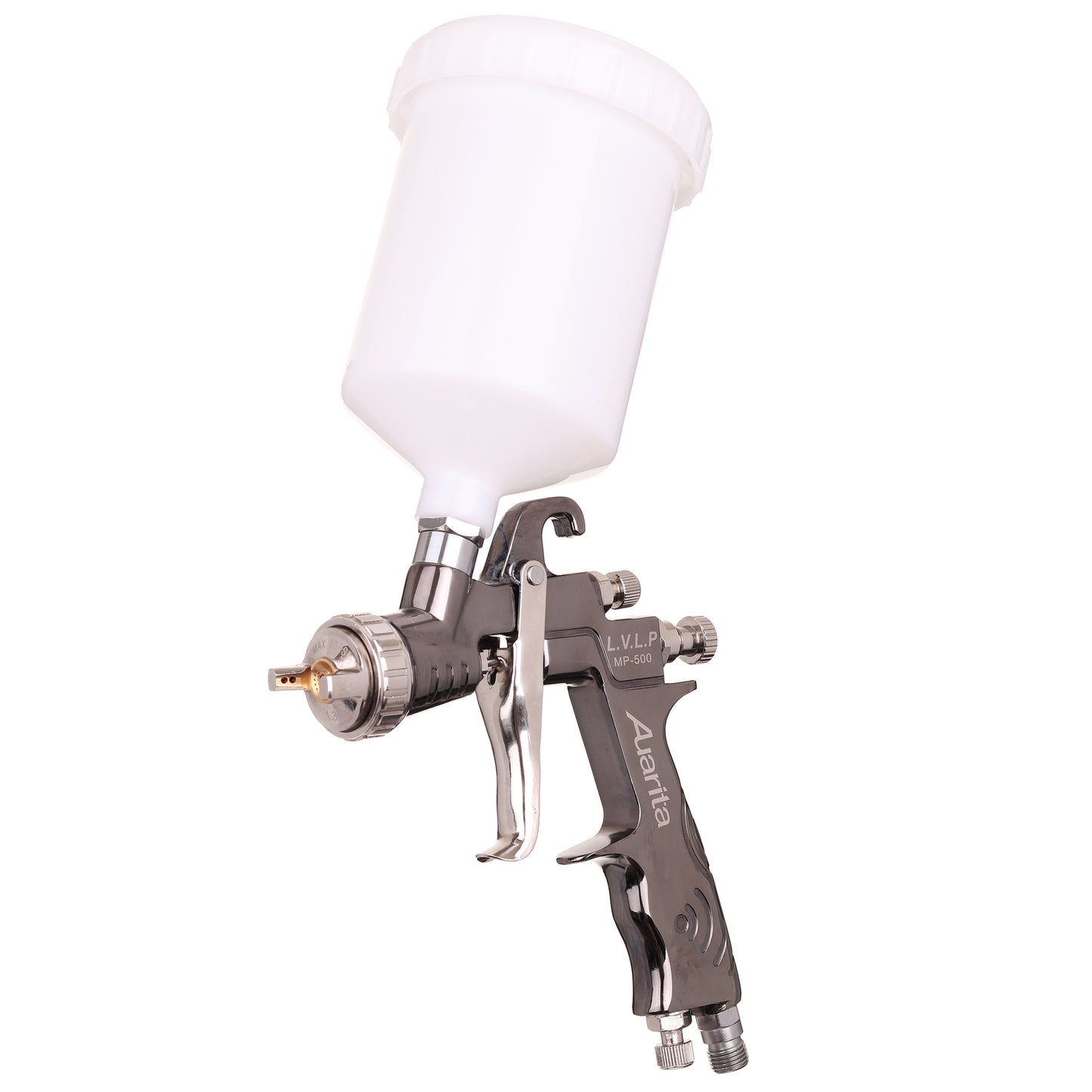 Pistolet lakierniczy AUARITA MP-500 LVLP, dysze 1,1 | 1,2 | 1,3 | 1,4 | 1,5 | 1,7 | 2,0 mm