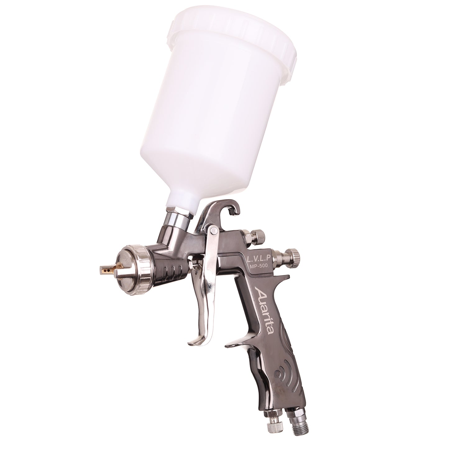 Pistolet lakierniczy AUARITA MP-500 LVLP, dysze 1,1 | 1,2 | 1,3 | 1,4 | 1,5 | 1,7 | 2,0 mm