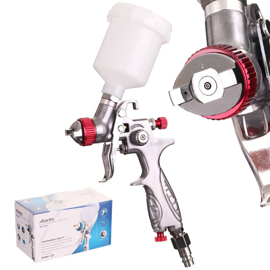 Pistolet lakierniczy AUARITA MINI H-887 HVLP, dysze 0,5 | 0,8 | 1,0 | 1,2 mm