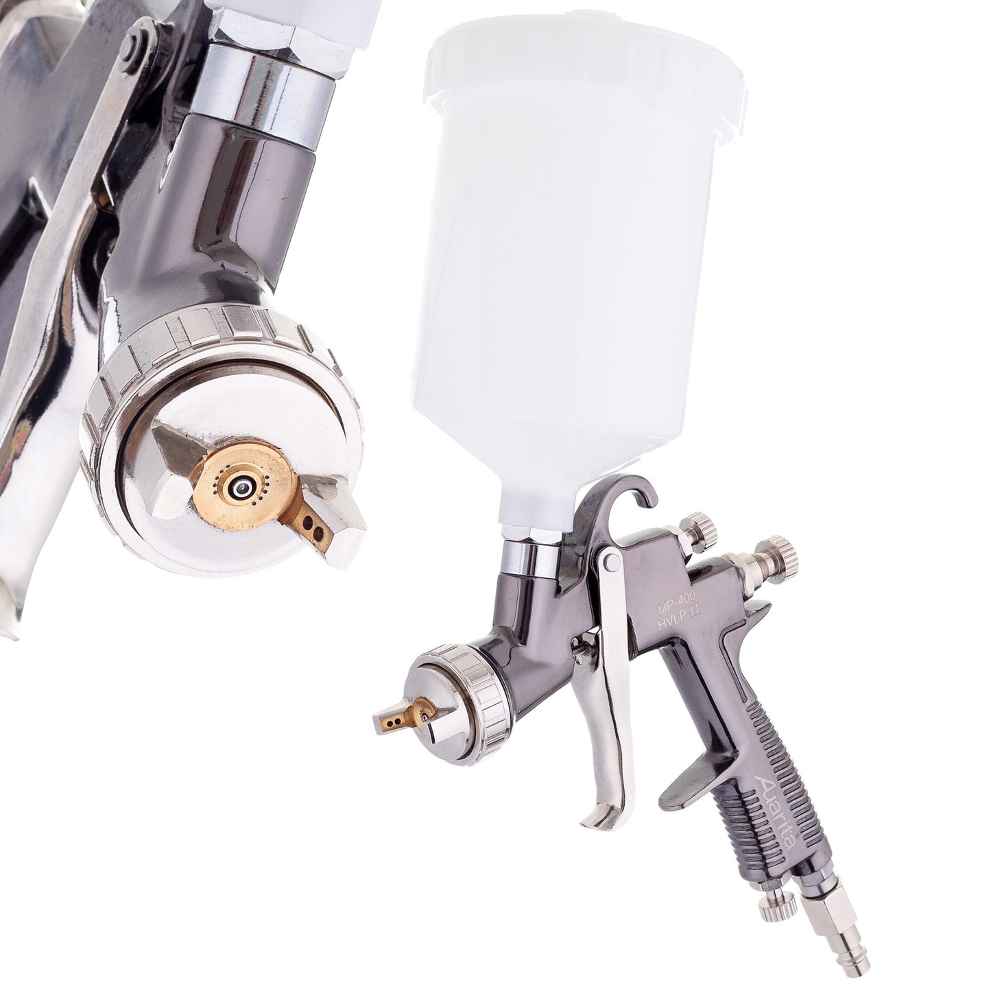 Pistolet lakierniczy AUARITA MP-400 HVLP, dysze 1,3 | 1,4 | 1,7 | 2,0 | 2,5 mm