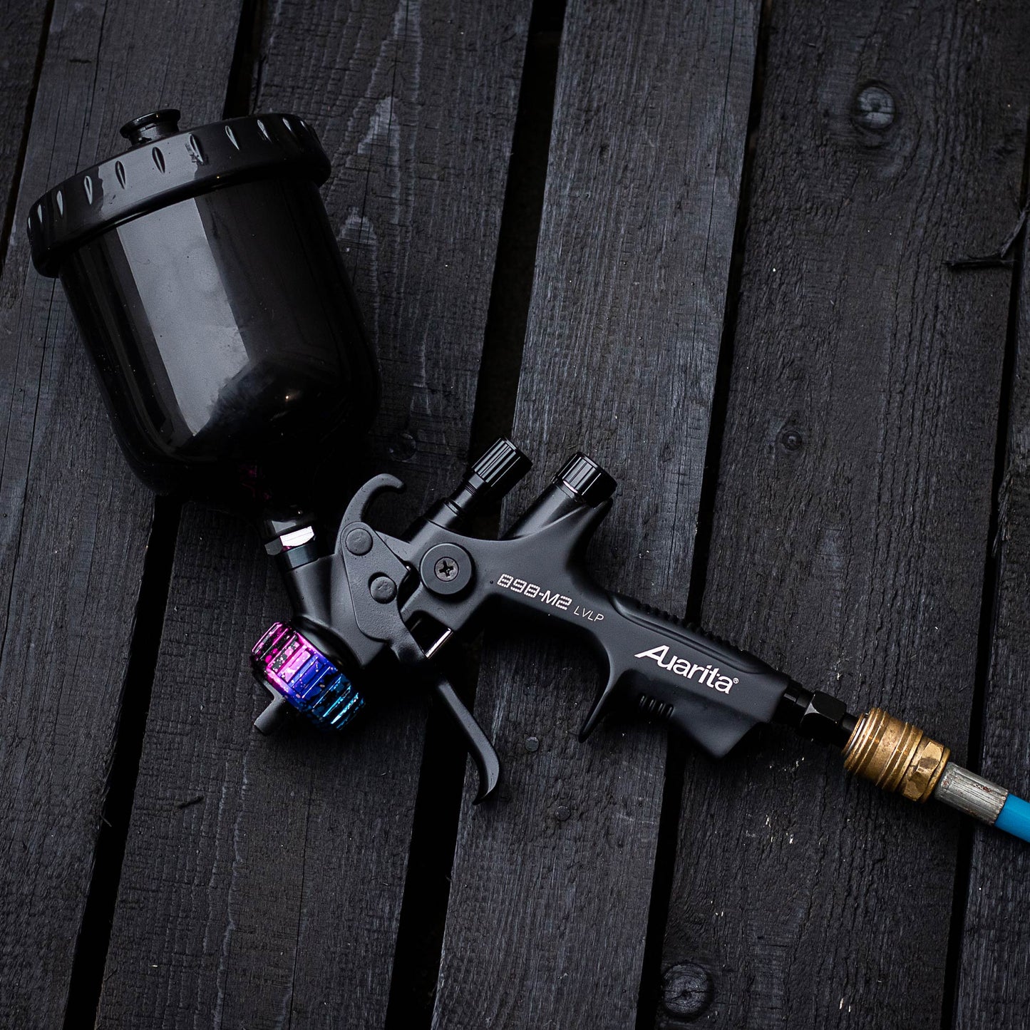 Pistolet lakierniczy AUARITA 898-M2 MAGIC LVLP, dysze 1,3 | 1,4 | 1,8 mm