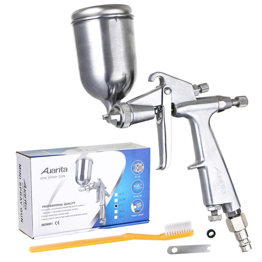 Pistolet lakierniczy AUARITA MINI F-3, dysze 0,5 | 0,8 | 1,0  mm
