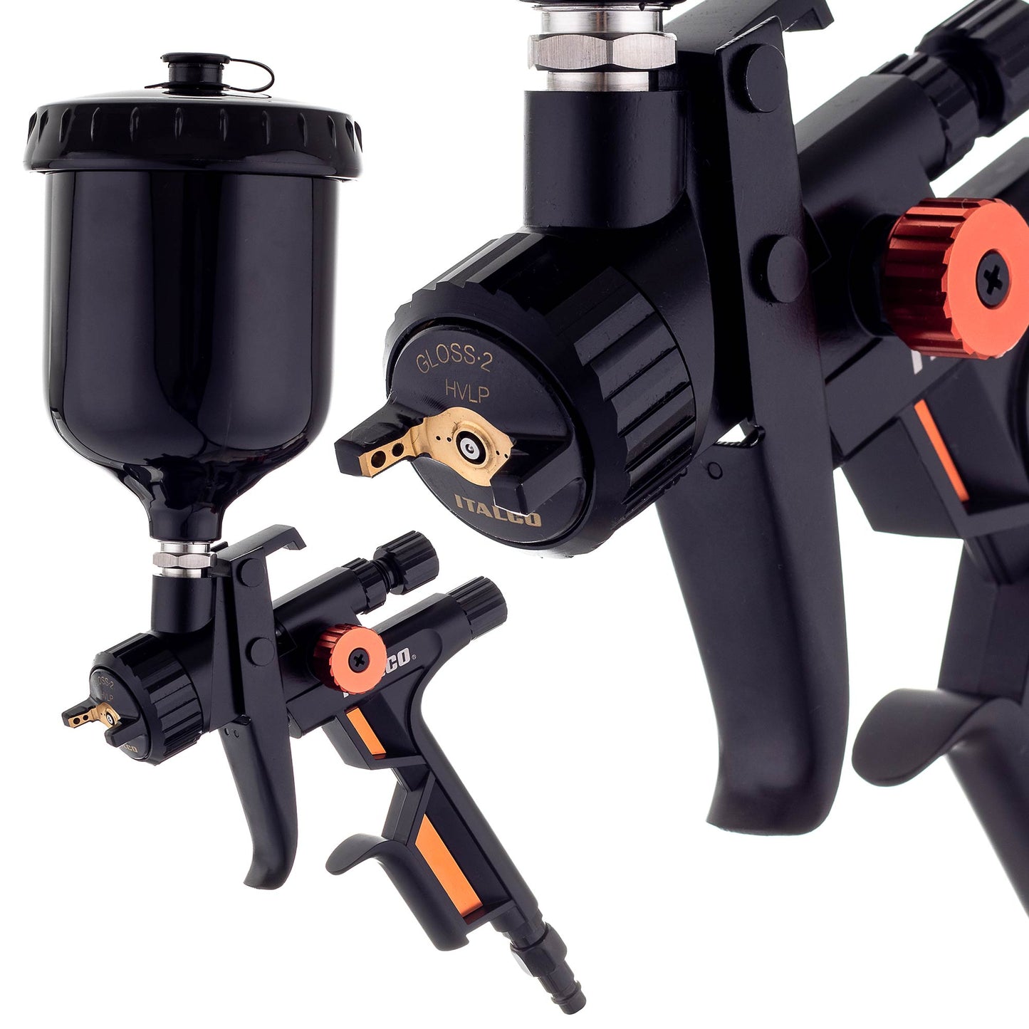 Pistolet lakierniczy ITALCO GLOSS 2 HVLP dysze 1,3 | 1,4 mm