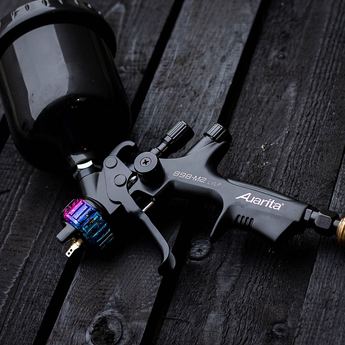 Pistolet lakierniczy AUARITA 898-M2 MAGIC LVLP, dysze 1,3 | 1,4 | 1,8 mm