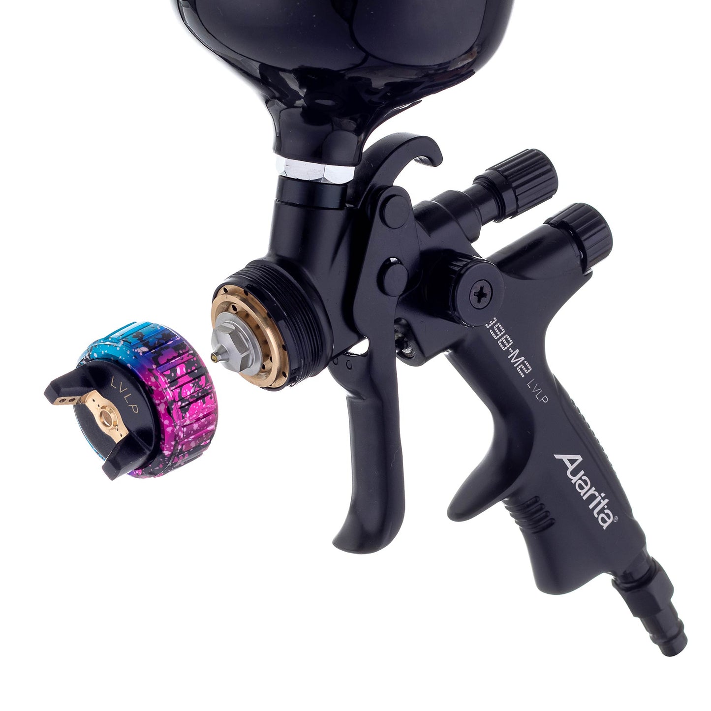 Pistolet lakierniczy AUARITA 898-M2 MAGIC LVLP, dysze 1,3 | 1,4 | 1,8 mm