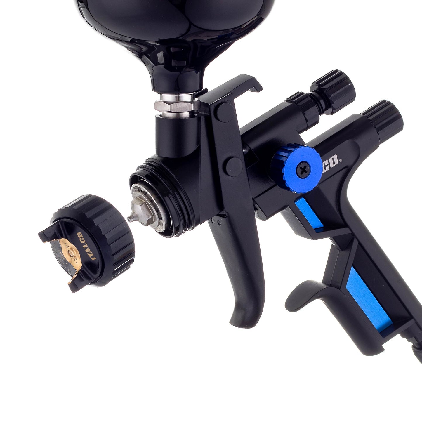 Pistolet lakierniczy ITALCO GLOSS 2 LVMP dysze 1,3 | 1,4 mm