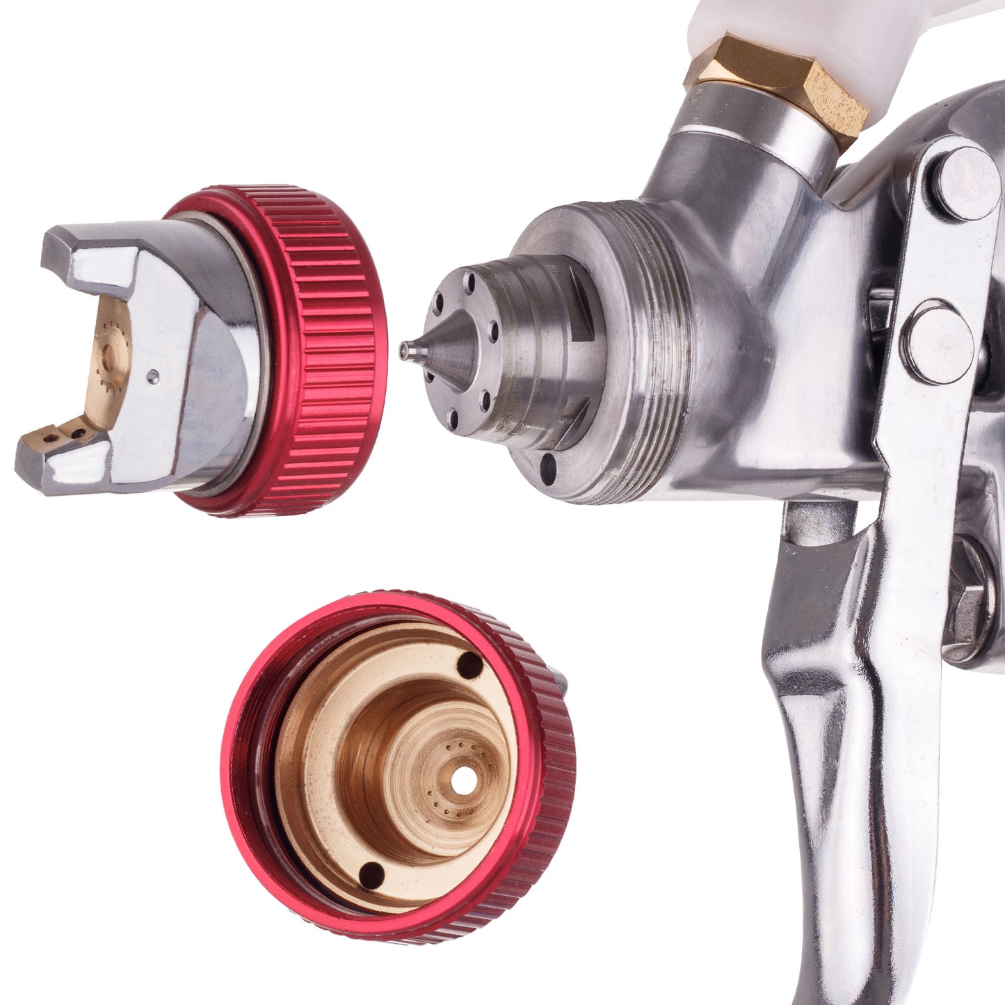 Pistolet lakierniczy AUARITA H-887P HVLP, dysze 1,3 | 1,4 | 1,7 | 2,0 | 2,5 mm
