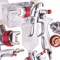 Pistolet lakierniczy AUARITA H-887P HVLP, dysze 1,3 | 1,4 | 1,7 | 2,0 | 2,5 mm