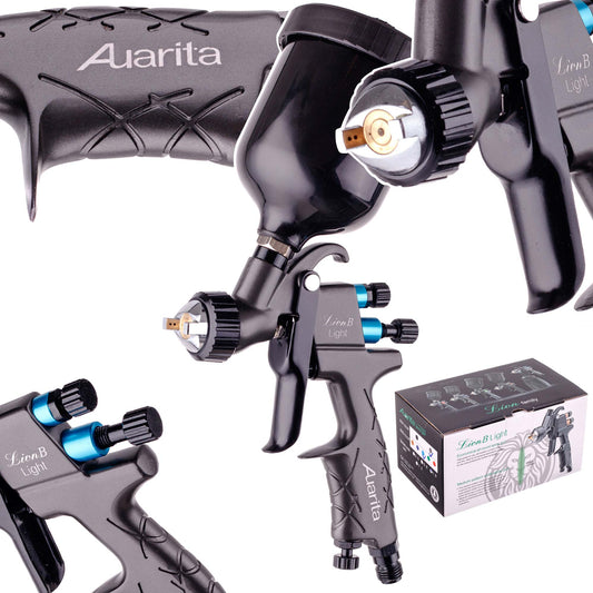 Pistolet lakierniczy AUARITA MINI LION B LIGHT, dysze 0,8 | 1,0 | 1,2 mm