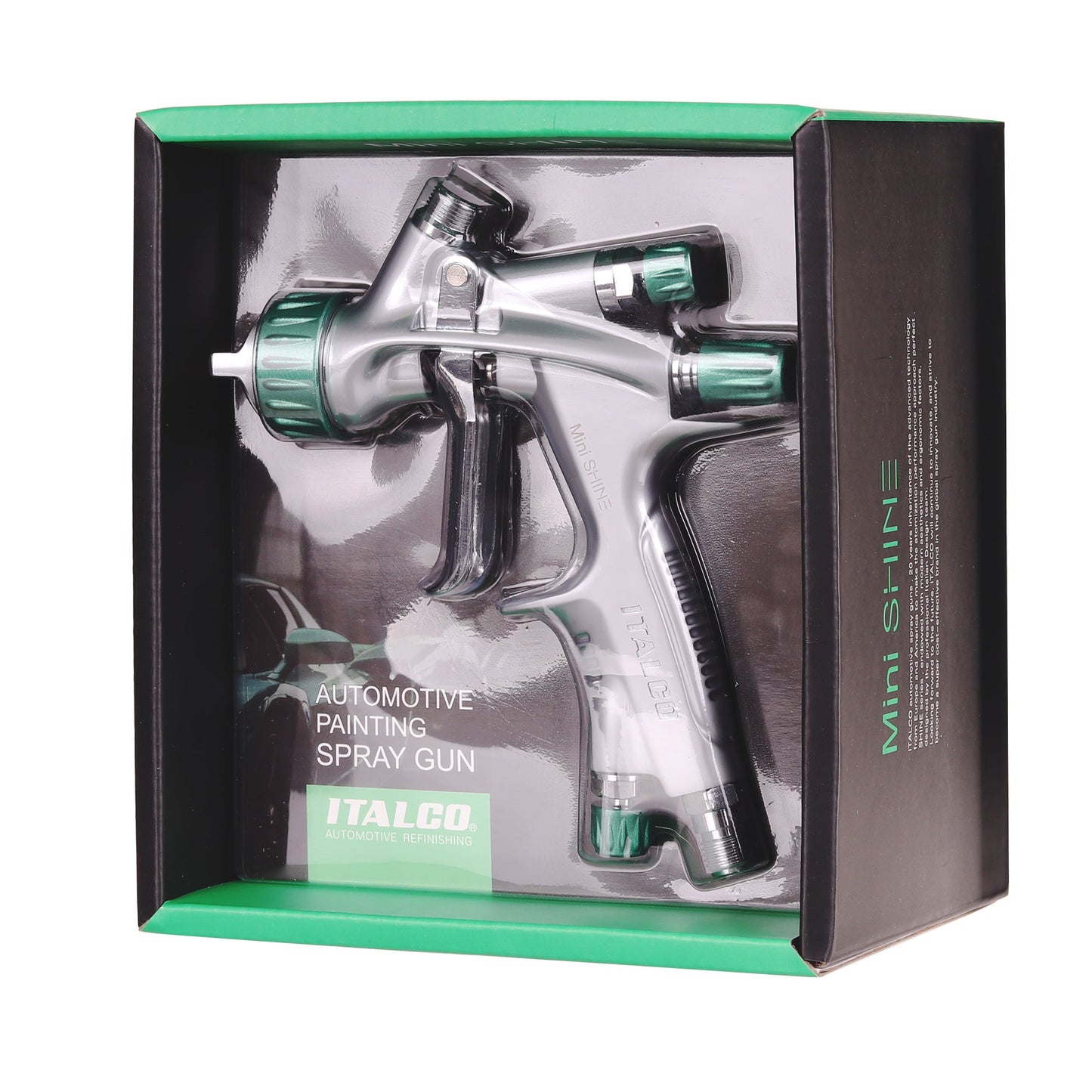 Pistolet lakierniczy ITALCO MINI SHINE HVLP dysze 0,5 | 0,8 | 1,0 | 1,2 mm