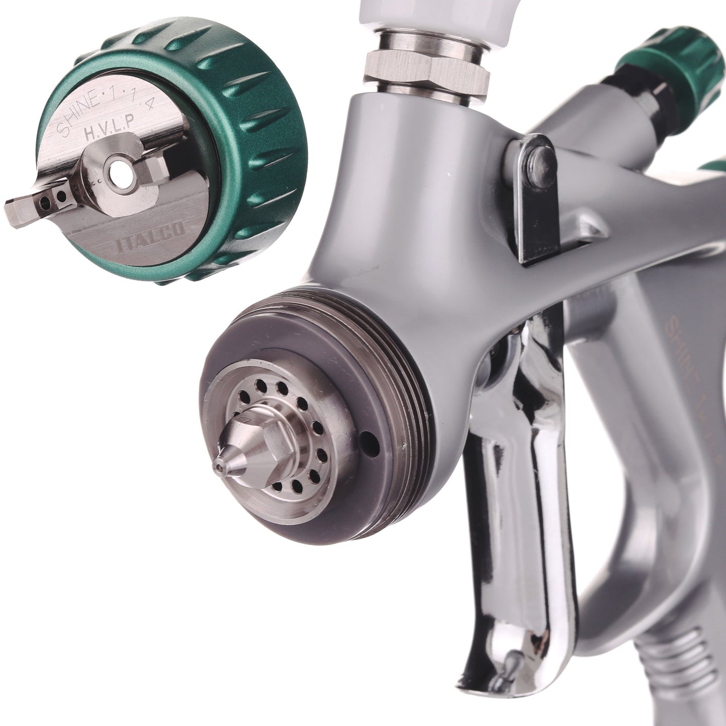 Pistolet lakierniczy ITALCO SHINE 1 HVLP dysze 1,3 | 1,4 mm