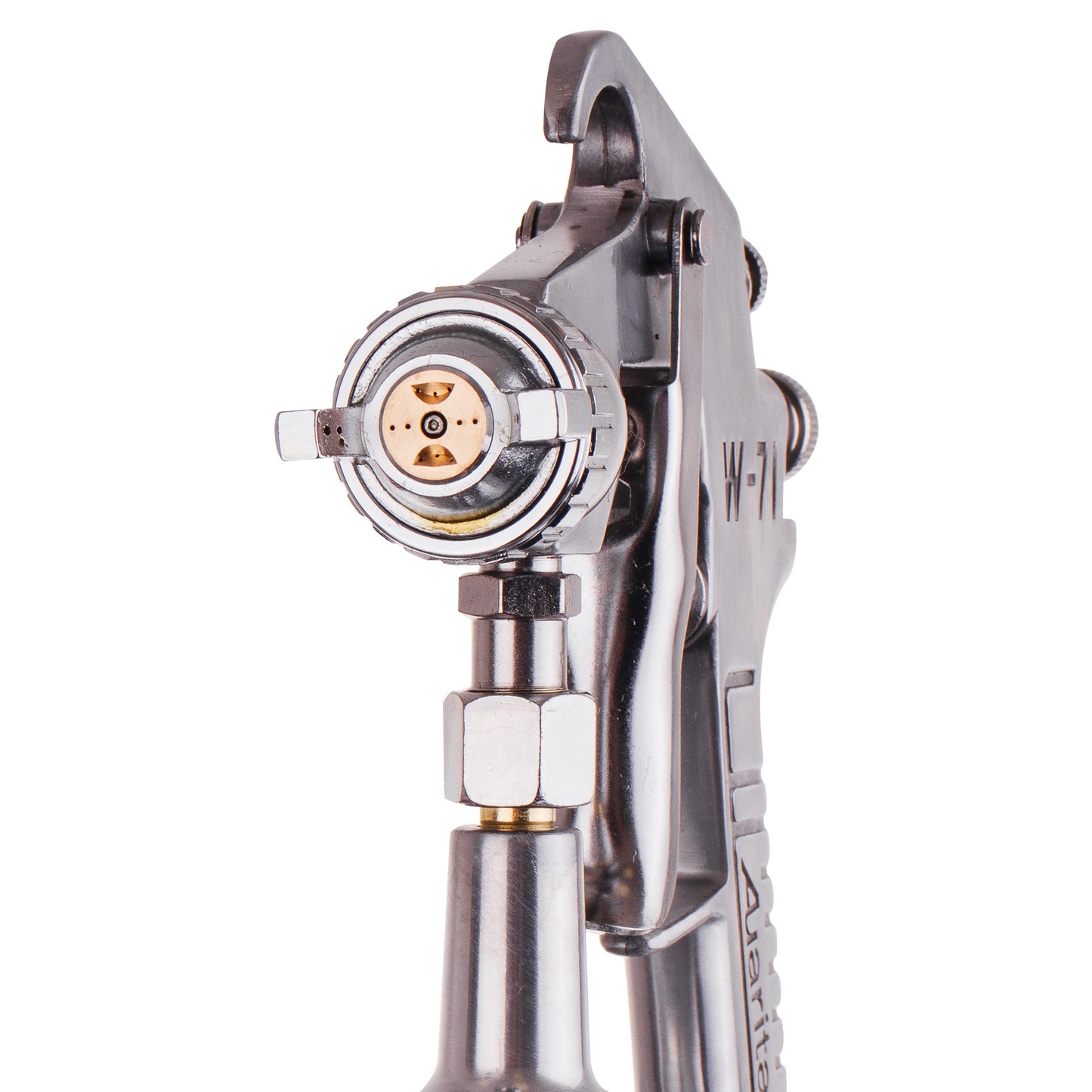 Pistolet lakierniczy AUARITA W-71S dysze 1,3 | 1,5 | 1,8 mm Dolny zbiornik