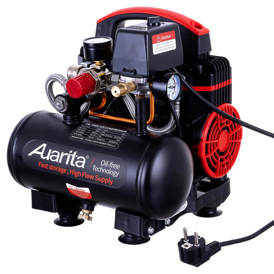 Kompresor bezolejowy AUARITA, butla 3L, 900W, 8bar