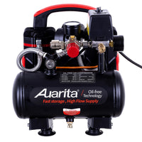 Kompresor bezolejowy AUARITA, butla 3L, 900W, 8bar