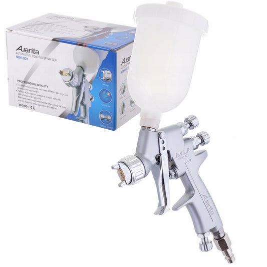 Pistolet lakierniczy AUARITA MINI H-921, dysze 0,5 | 0,8 | 1,0 | 1,2 mm